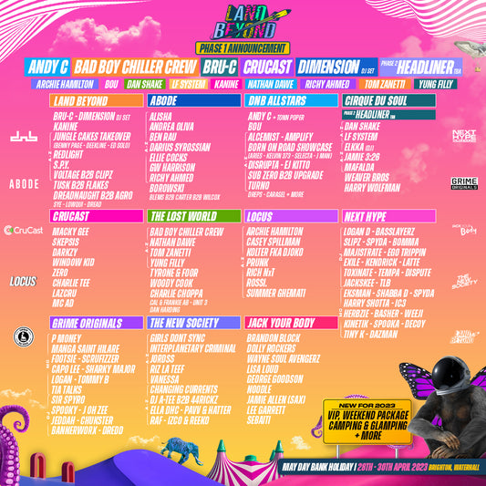 2023 LINE UP REVEALED